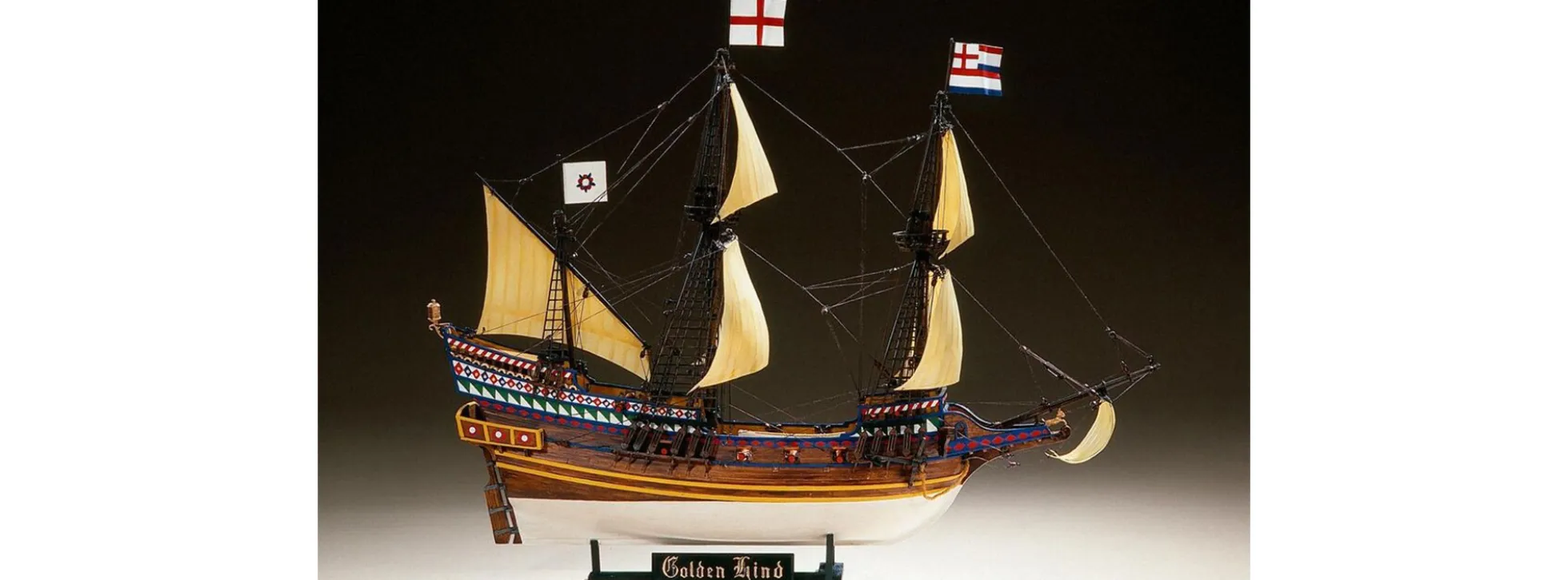 Heller 80829 Golden Hind | Schiffbausatz 1:96