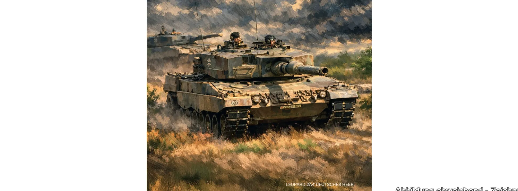 Heller 35800 Leopard 2A4 - Deutsches Heer | Starter-Kit | Militär Bausatz 1:72