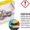 Heller 56171 Mercedes-Benz 450SL Starter-Kit | Auto Bausatz 1:43