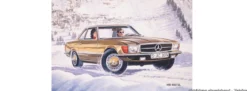 Heller 56171 Mercedes-Benz 450SL Starter-Kit | Auto Bausatz 1:43