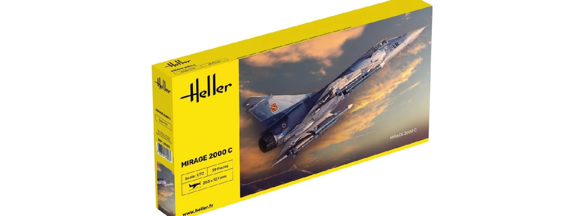 Heller 80303 Mirage 2000 C | Flugzeug Bausatz 1:72