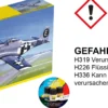 Heller 56268 North American P-51 D Mustang | Starter-Kit | Flugzeug Bausatz 1:72