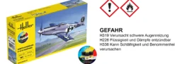 Heller 56268 North American P-51 D Mustang | Starter-Kit | Flugzeug Bausatz 1:72