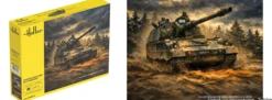 Heller 30803 Panzerhaubitze 2000 - Deutsches Heer | Militär Bausatz 1:72