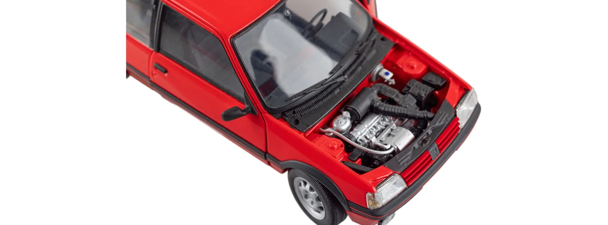 Heller 58705 Peugeot 205 GTI Starter-Kit | Auto Bausatz 1:24