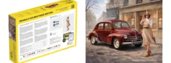 Heller 58762 Renault 4CV Boutique Edition | Starter-Kit | Auto Bausatz 1:24