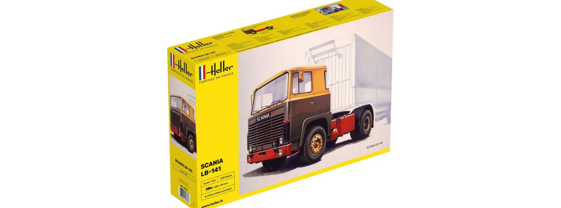 Heller 80773 Scania LB-141 | LKW Bausatz 1:24