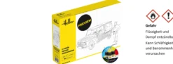 Heller 58702 Starter-Kit Citroen Mehari Gendarmerie | Auto Bausatz 1:24