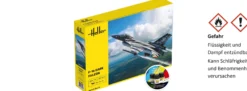 Heller 35411 Starter-Kit F-16 Dark Falcon | Flugzeug Bausatz 1:48