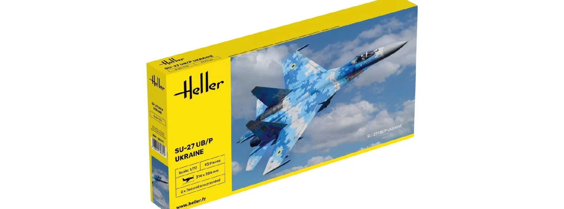 Heller 80371 SU-27 UB/P Ukraine | Flugzeug Bausatz 1:72