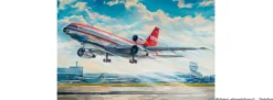Heller 56451 Tristar LTU Starter-Kit | Flugzeug Bausatz 1:125