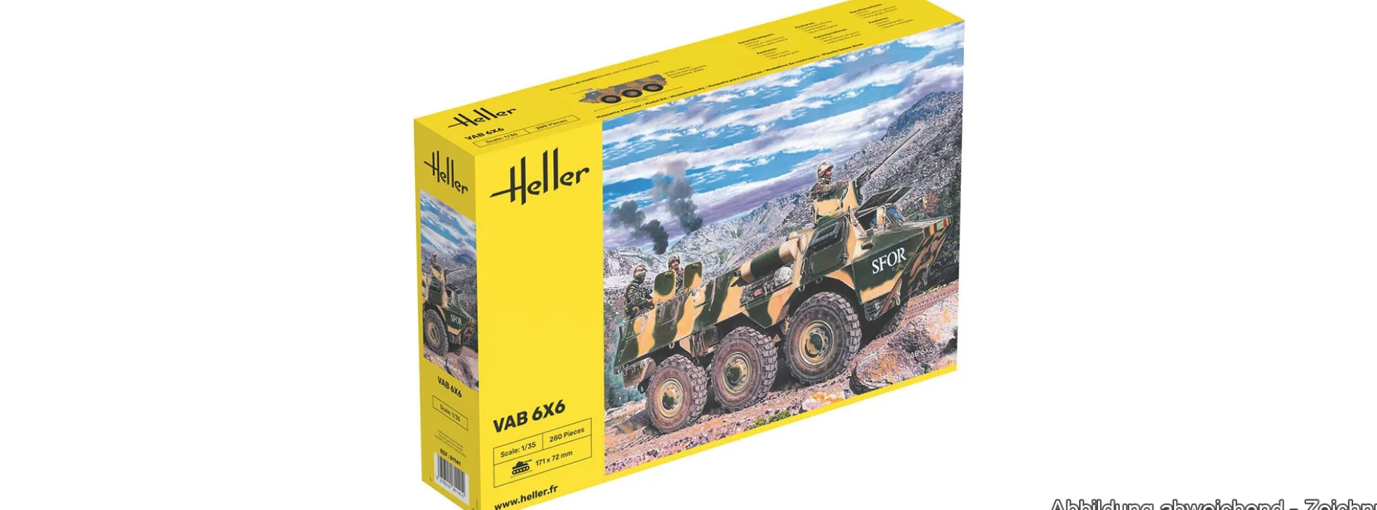 Heller 81141 VAB 6x6 | Panzer Bausatz 1:35