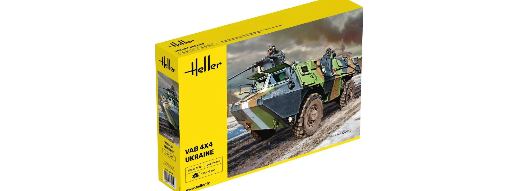Heller 81130 VAB 4x4 Ukraine | Panzer Bausatz 1:35
