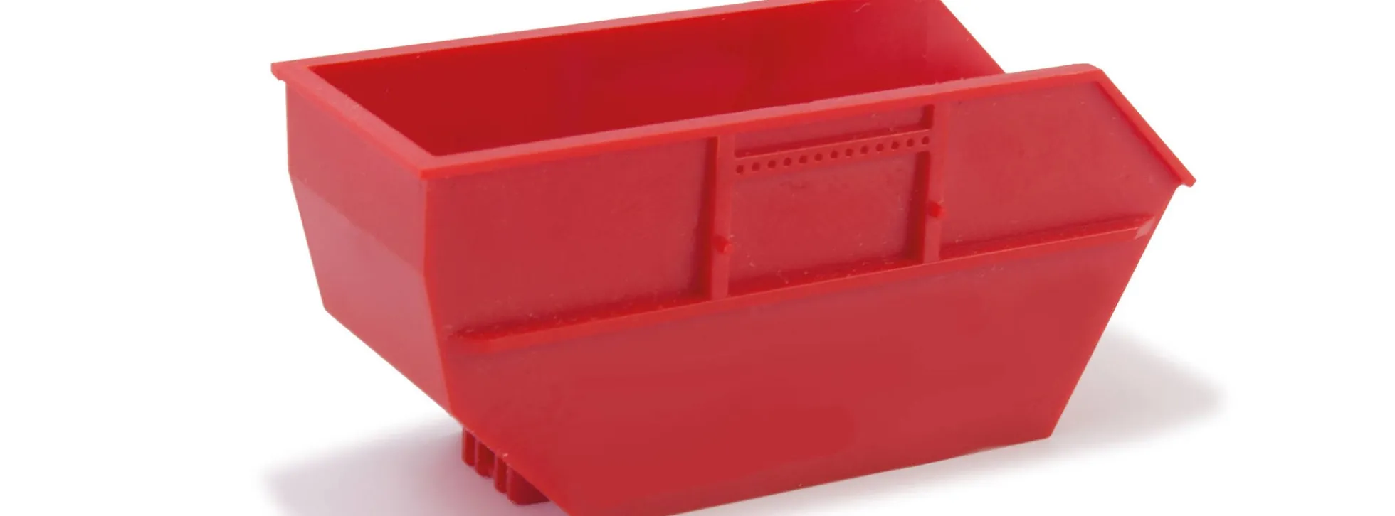 herpa 054614 Absetzmulde 15 Kubikmeter für AK 16 2 Stück rot Zubehör LKW-Modell 1:87