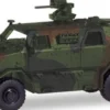 herpa 746380 AFT Dingo mit FLW 200 dekoriert Tarnlackierung Militärmodell 1:87