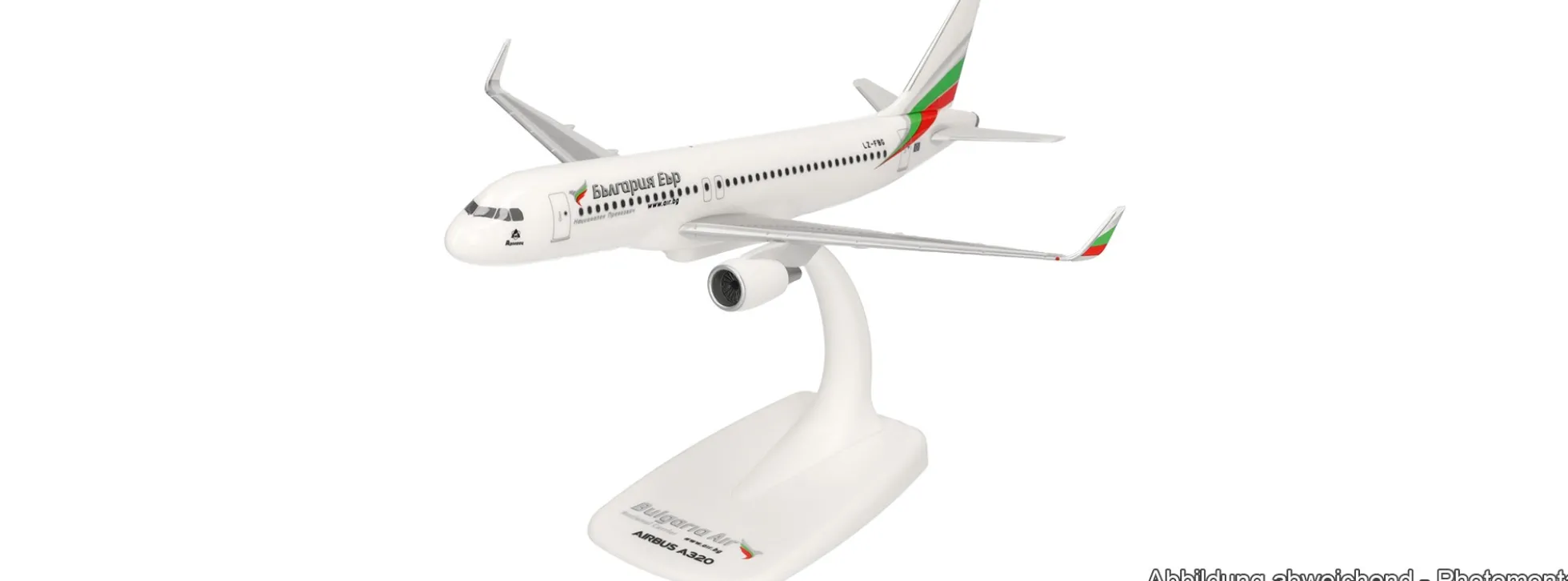 herpa 614962 Airbus A320 Bulgaria Air | Snap-Fit WINGS 1:200