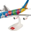 herpa 615068 Airbus A380 Destination Dubai Emirates | Snap-Fit WINGS 1:250