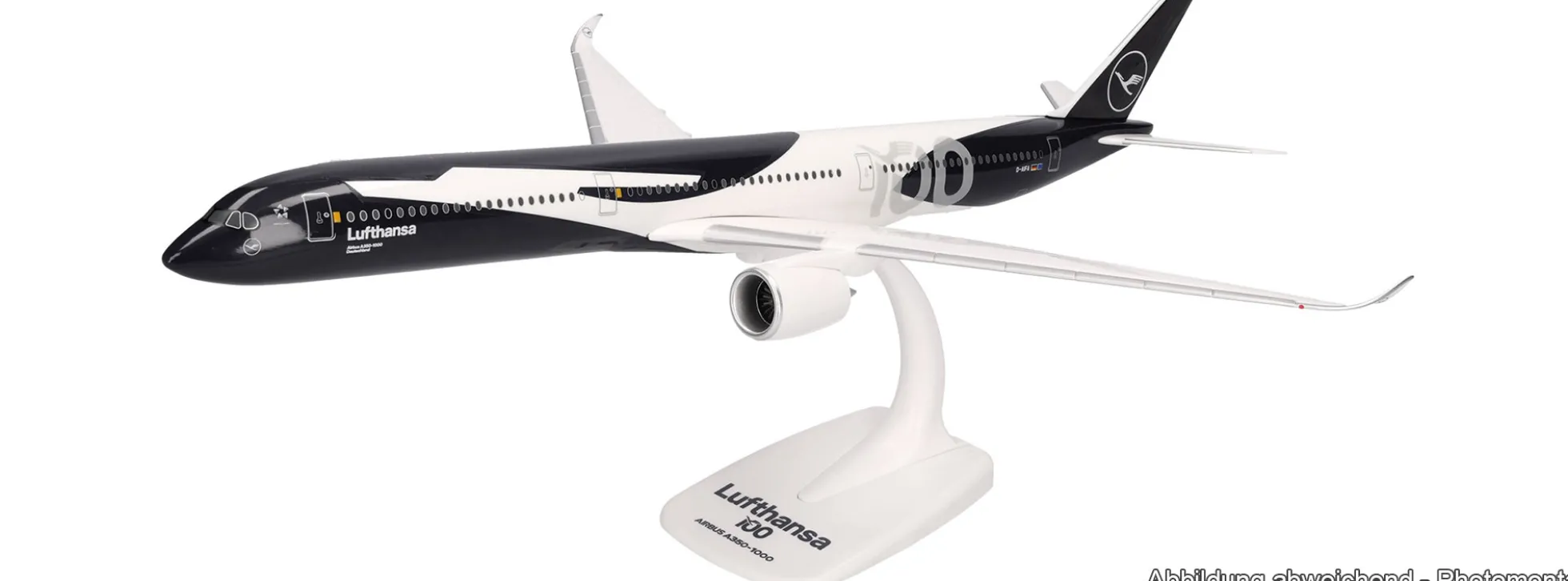 herpa 615136 Airbus A350-1000 100 Jahre Lufthansa | WINGS Snap-Fit 1:200