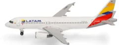 herpa 538855 Airbus A320 LATAM Airlines Chile Colombia Flag livery | WINGS 1:500
