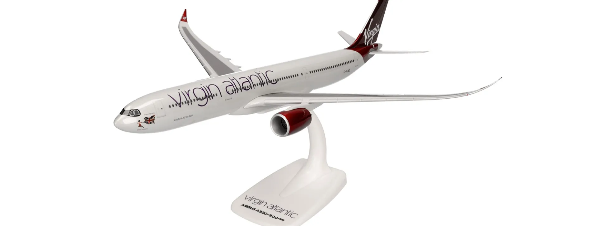 herpa 614085 Airbus A330-900neo - Billie Holiday - Virgin Atlantic | Snap-Fit WINGS 1:200