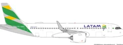 herpa 539746 Airbus A320neo Brazil Flag livery LATAM Airlines | WINGS 1:500