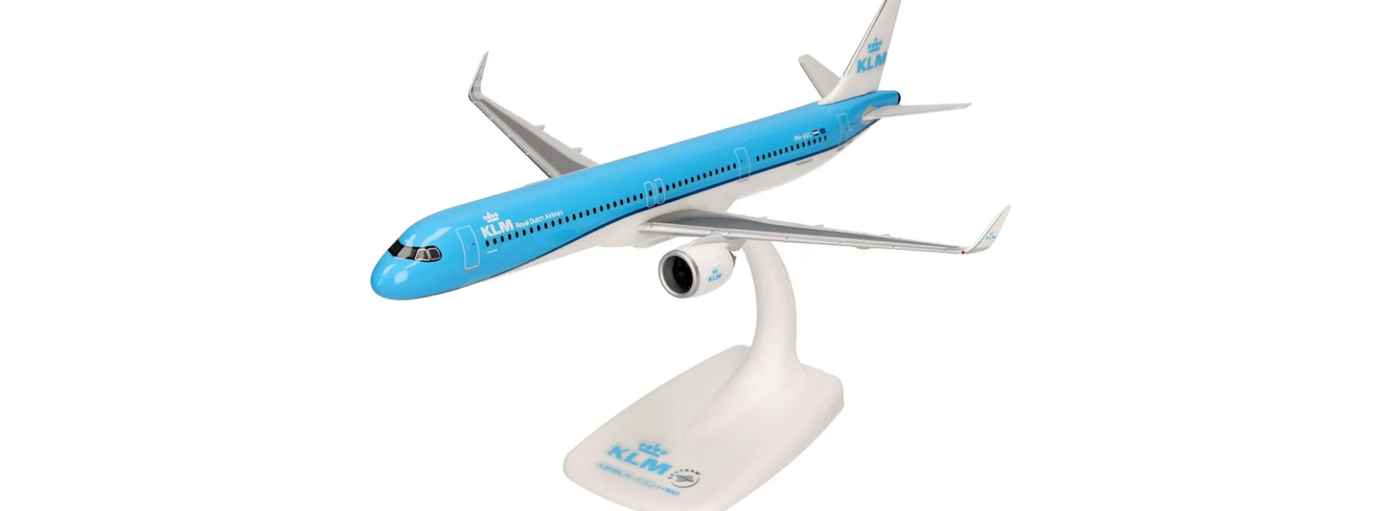 herpa 614665 Airbus A321neo KLM | Snap-Fit WINGS 1:200