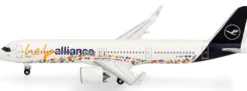 herpa 538961 Airbus A321neo Lufthansa HelpAlliance | WINGS 1:500