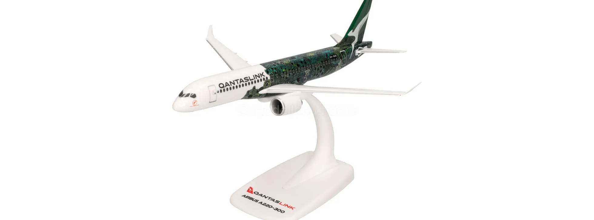 herpa 614399 Airbus A220-300 QantasLink Flying Art Series | Snap-Fit WINGS 1:200