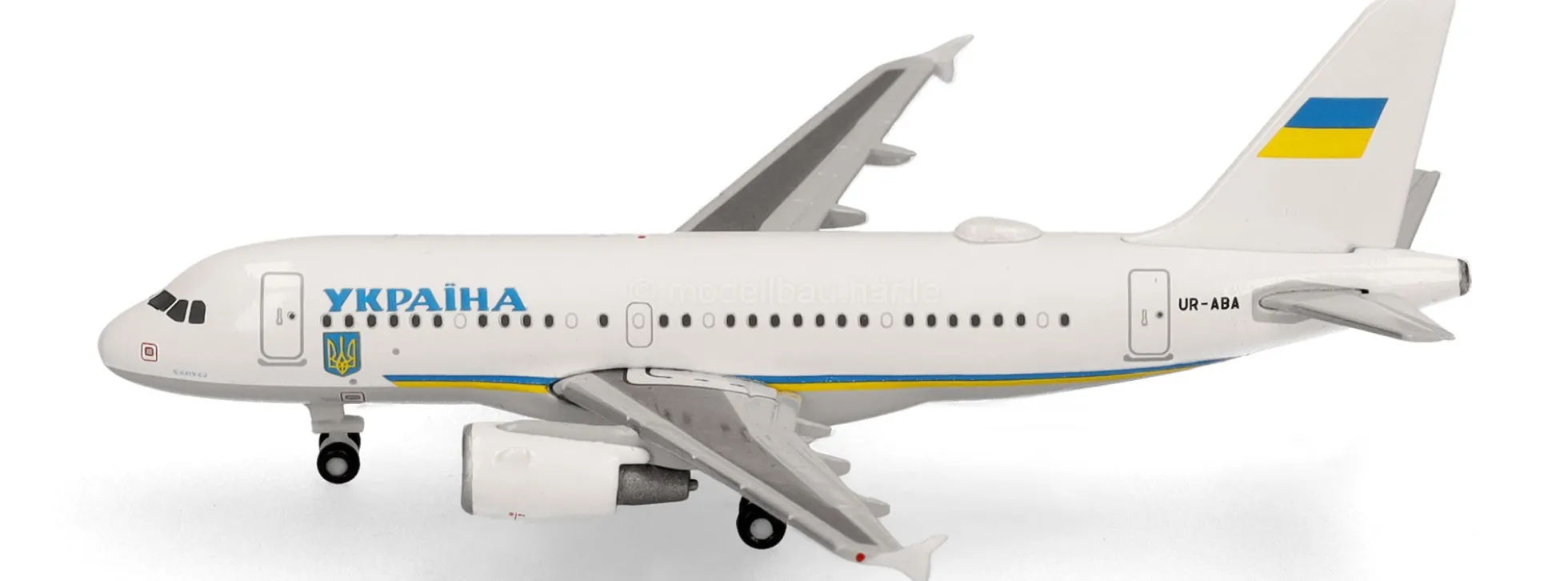herpa 538725 Airbus A319 Ukraine Government | WINGS 1:500