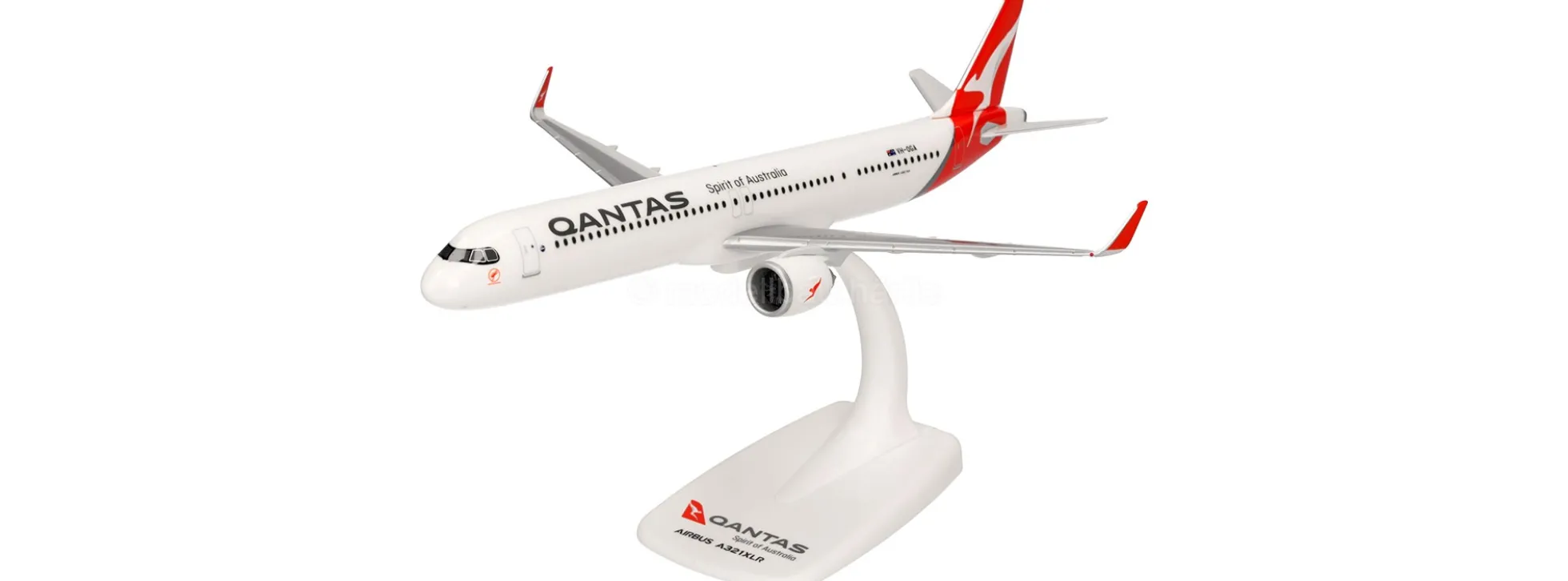 herpa 614610 Airbus A321XLR Qantas Great Ocean Road | Snap-Fit WINGS 1:200
