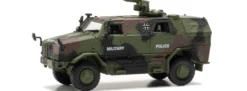 herpa 746700 ATF Dingo 2 Bundeswehr Feldjäger flecktarn Militärmodell 1:87