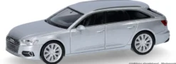 herpa 430647-006 Audi A6 Avant - eissilber | Modellauto 1:87