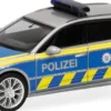 herpa 099547 Audi A6 Avant - Polizei Thüringen | Blaulichtmodell 1:87