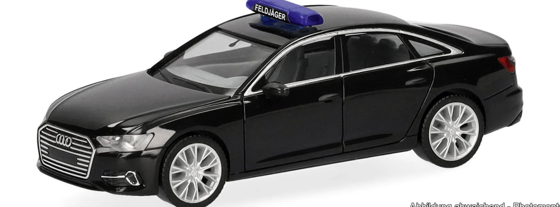 herpa 700948 Audi A6 Limousine Bundeswehr Feldjäger | Militärmodell 1:87
