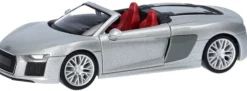 herpa 038690-002 Audi R8 V10 Spyder eissilber Automodell 1:87