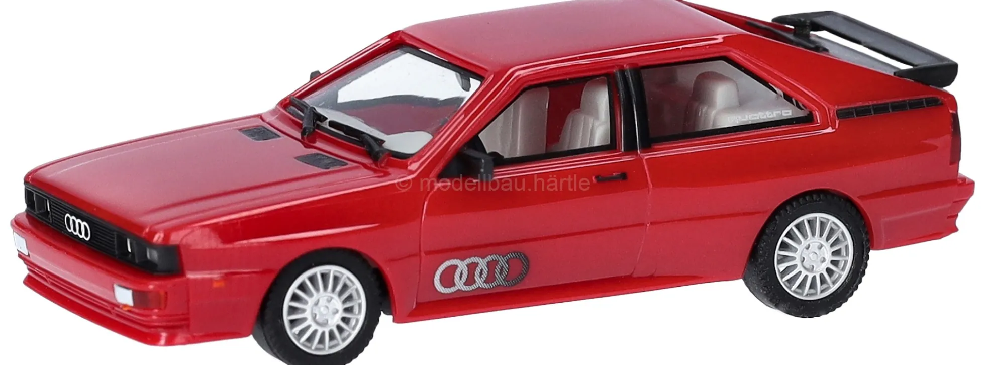 herpa 023337 Audi Ur-Quattro - tornadorot | Modellauto 1:87