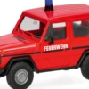 herpa 099516 BASIC MB G-Klasse Feuerwehr | Blaulichtmodell 1:87
