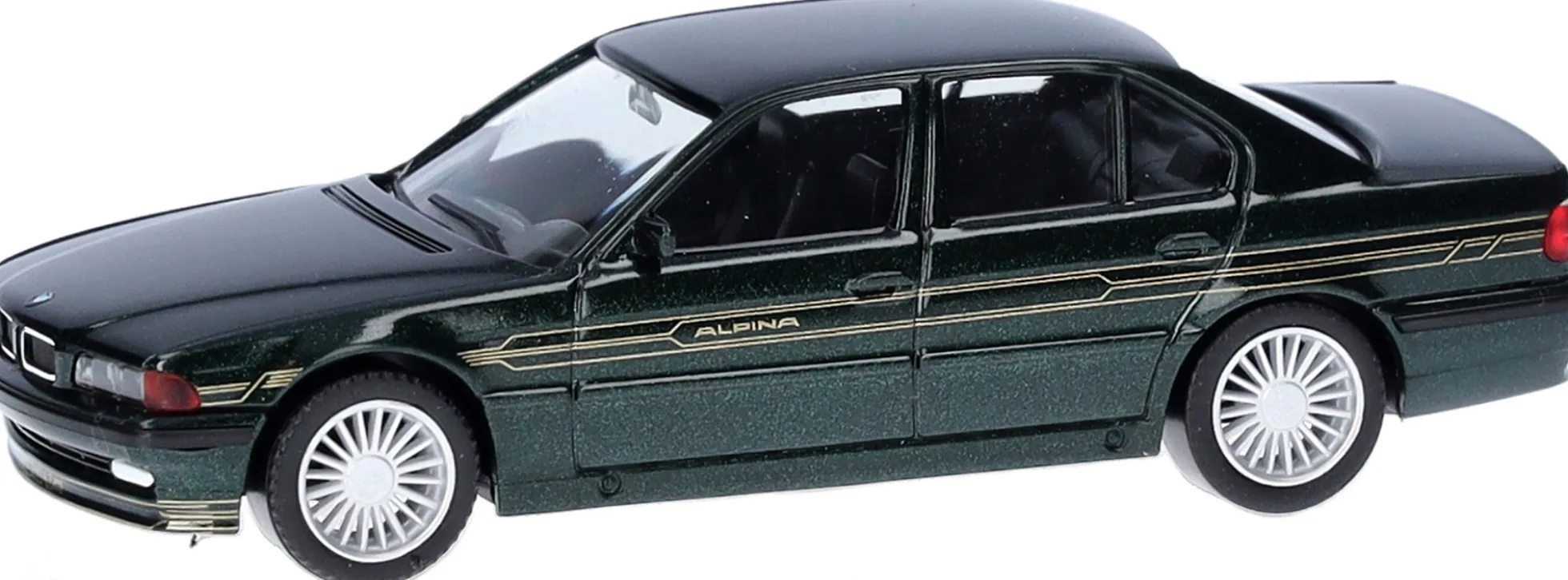 herpa 431200 BMW Alpina B12 E38 grünmetallic Automodell 1:87