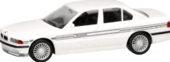 herpa 421201 BMW Alpina B12 E38 weiß Automodell 1:87