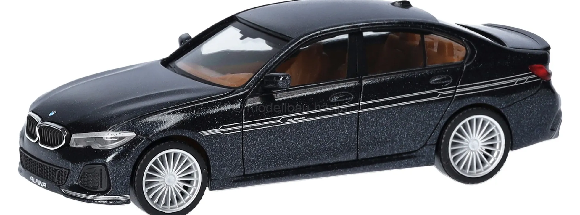 herpa 430890-002 BMW Alpina B3 Limousine arctic race blue | Modellauto 1:87