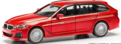 herpa 421072-003 BMW Alpina B5 Touring rot | Modellauto 1:87