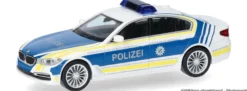 herpa 099493 BMW 5er Limousine - Polizei Bayern | Blaulichtmodell 1:87