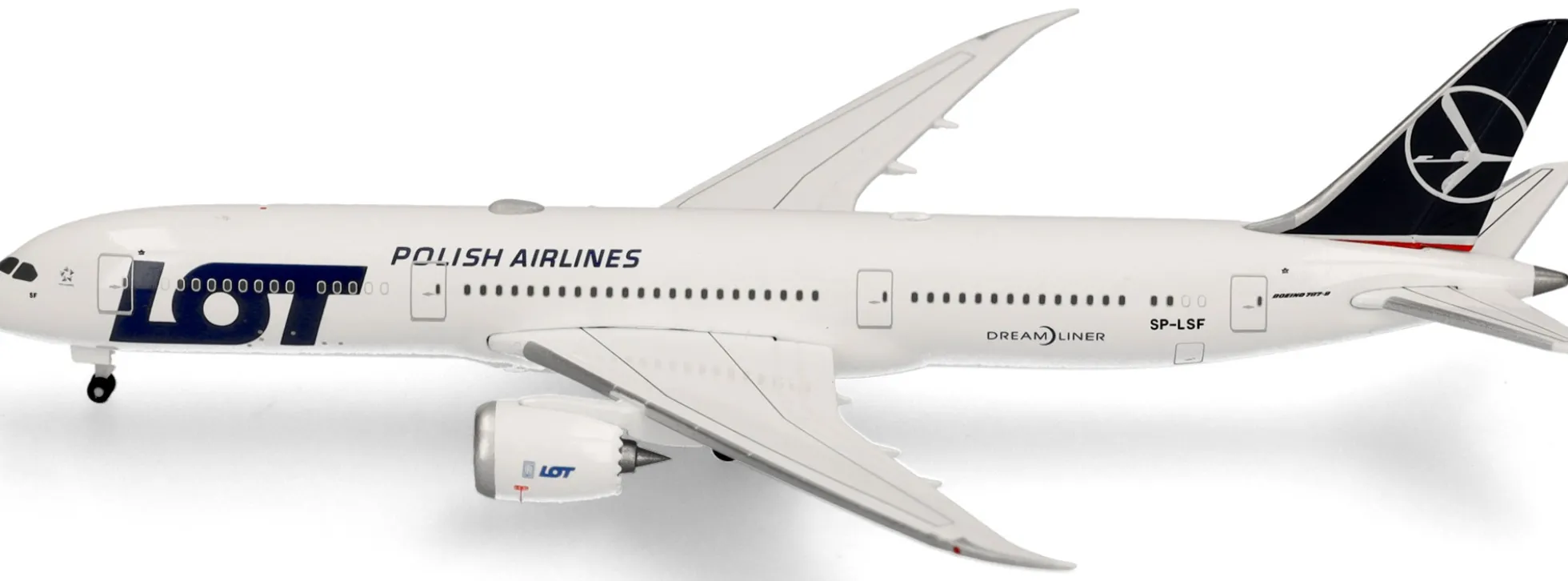 herpa 536646-001 Boeing B787-9 LOT Polish Airlines | WINGS 1:500