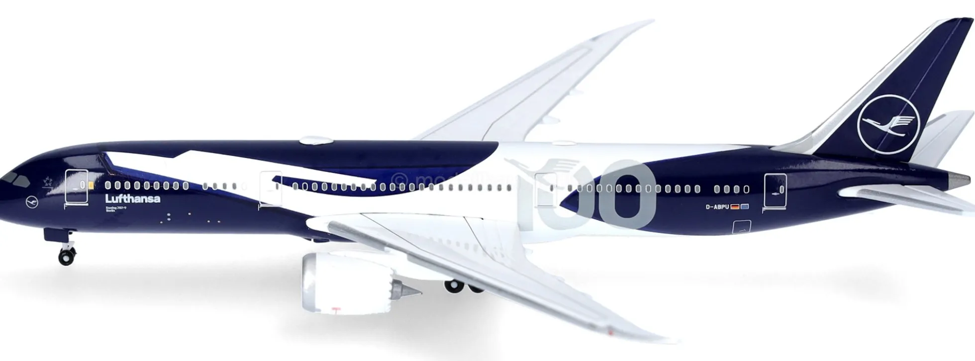 herpa 538947 Boeing B787-9 Lufthansa Berlin Dreamliner 100 Jahre | WINGS 1:500