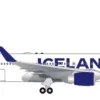 herpa 539241 Boeing 767-300 Borreal blue tail stripe Icelandair | WINGS 1:500