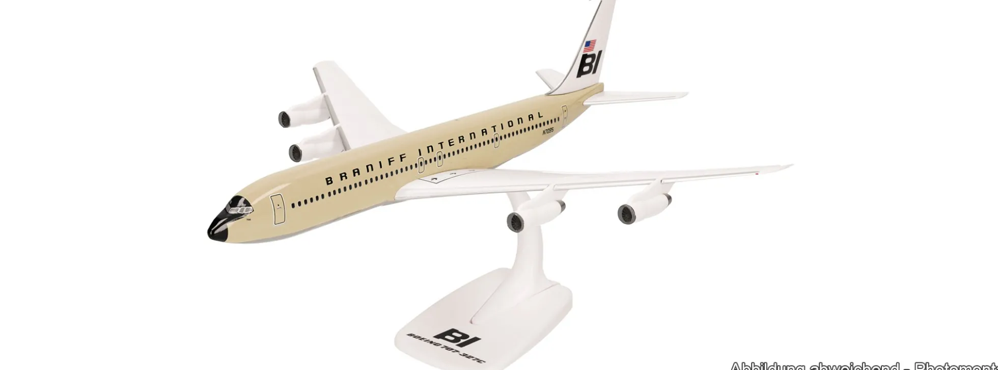 herpa 614023 Boeing 707-300 Braniff International | Snap-Fit | WINGS 1:144