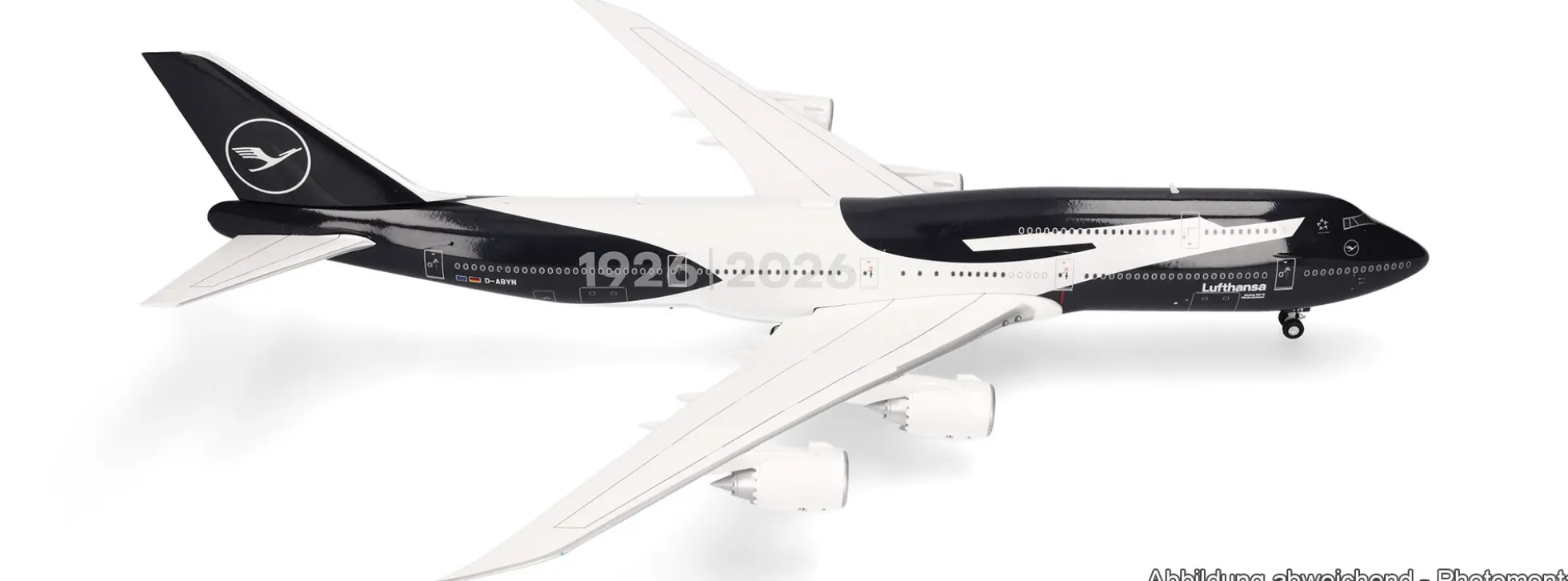 herpa 574129 Boeing 747-8 Intercontinental 100 Jahre Lufthansa | WINGS 1:200