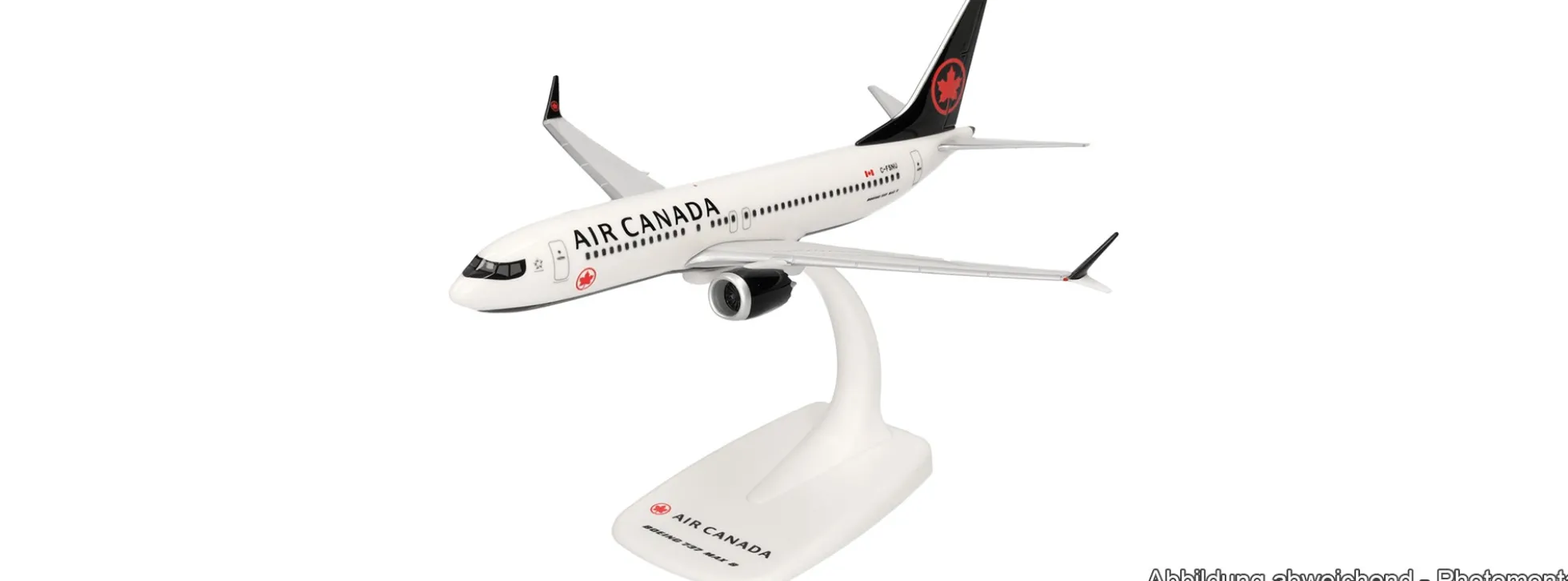 herpa 614955 Boeing 737 Max 8 Air Canada | Snap-Fit WINGS 1:200