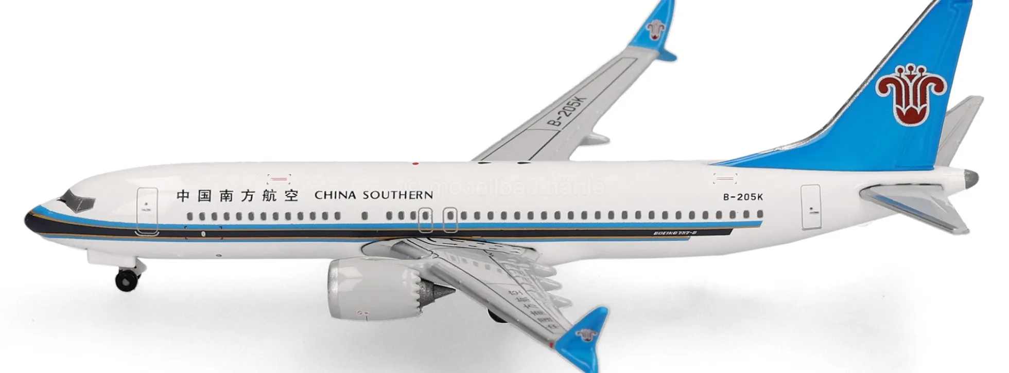 herpa 539074 Boeing 737 Max 8 China Southern Airlines | WINGS 1:500