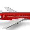 herpa 537551 Boeing 727-200 - Solid Red - Braniff | WINGS 1:500